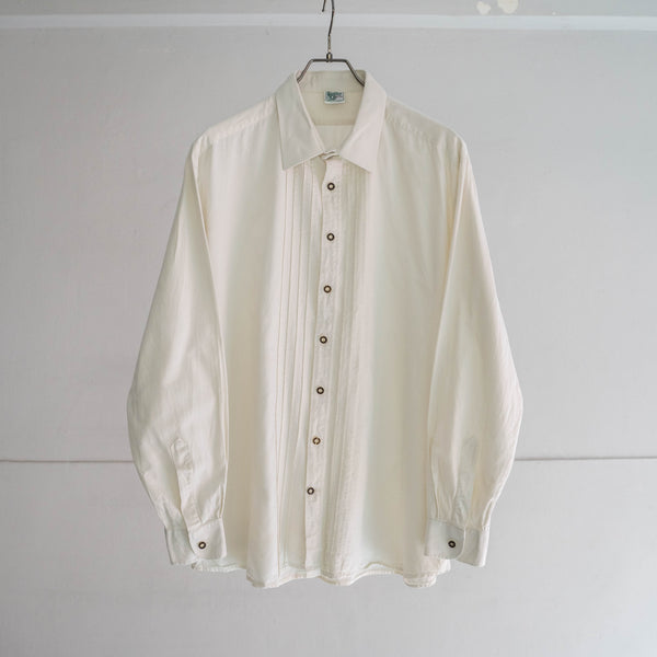 around 1990s Europe off white tyrolean l/s shirt