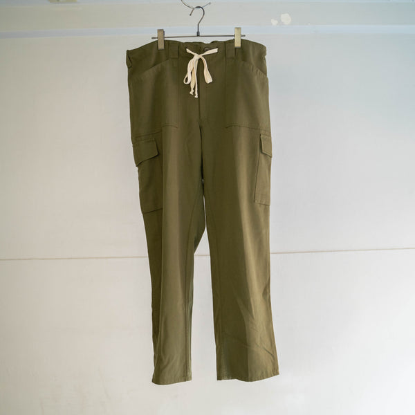 2000s Austrian military cargo pants -waist remake-