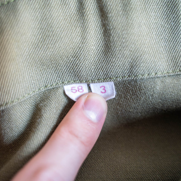 2000s Austrian military cargo pants -waist remake-