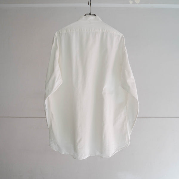 around 1990s Europe white tyrolean l/s smock shirt