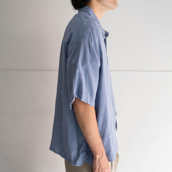 1990s piere cardin all rayon short sleeve shirt