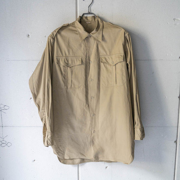 1950s French military M47 field shirt ‘dead stock’