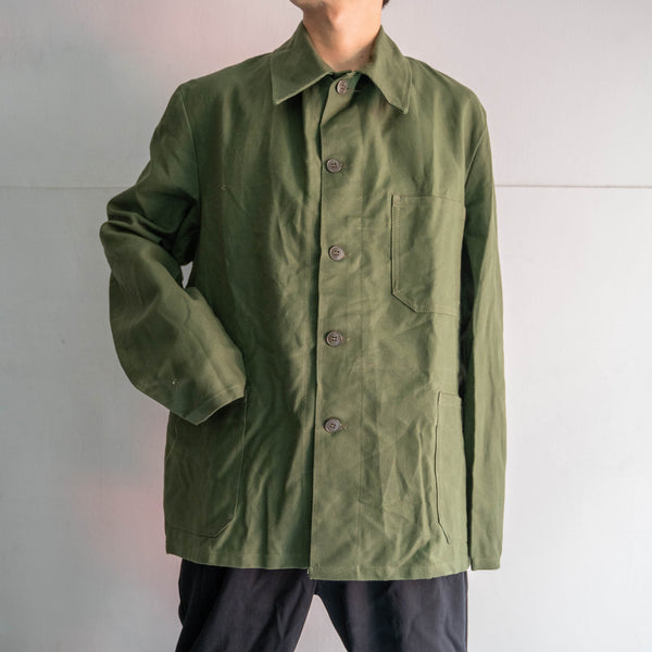 1970s Germany moss green work jacket 'dead stock'