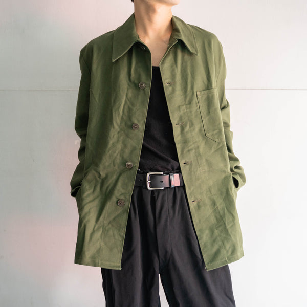 1970s Germany moss green work jacket 'dead stock'