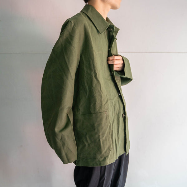 1970s Germany moss green work jacket 'dead stock'