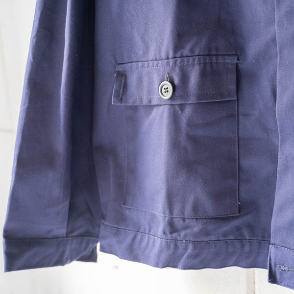 1990-00s Italian military navy work jacket 'dead stock'