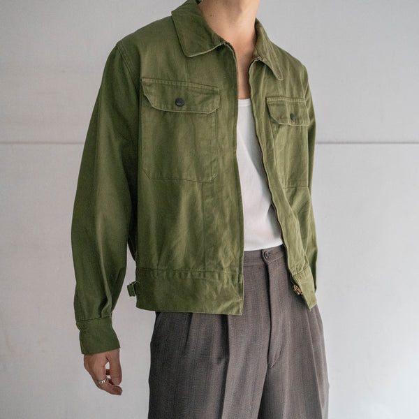 1970s Australian military olive green short jacket
