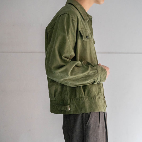 1970s Australian military olive green short jacket