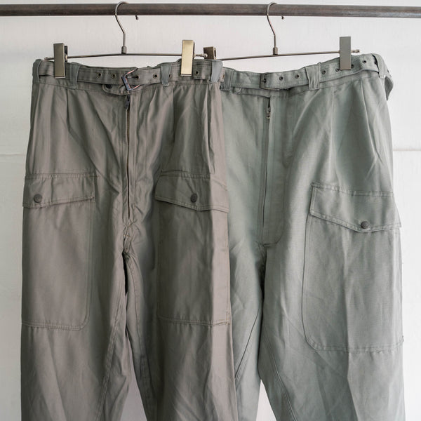 1960-70s Italian military helicopter crew pants 'dead stock' -2