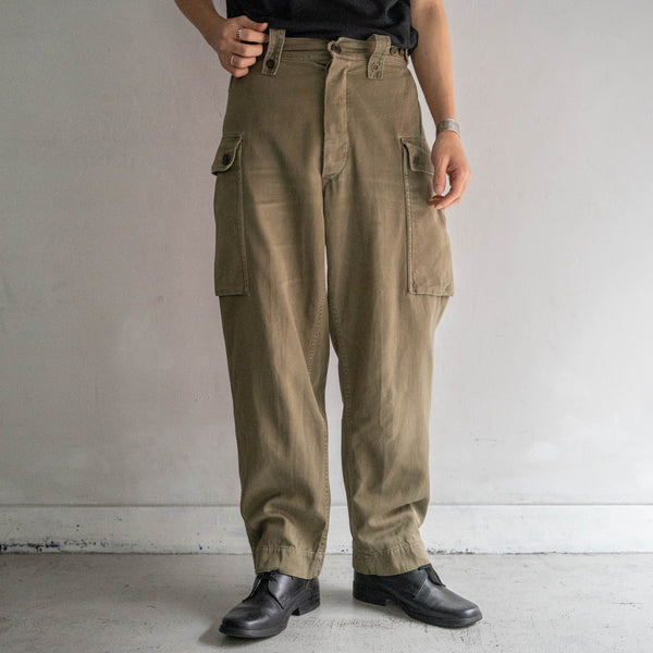 1970s Dutch military cargo pants - good fade-