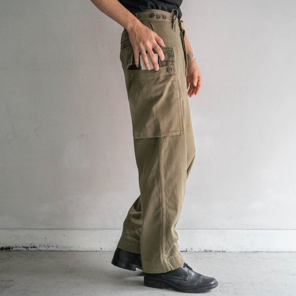 1970s Dutch military cargo pants - good fade-