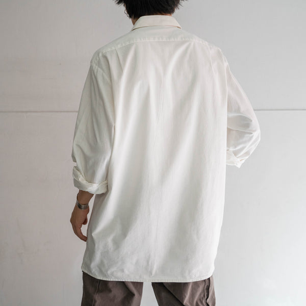 around 1990s Europe white tyrolean l/s shirt