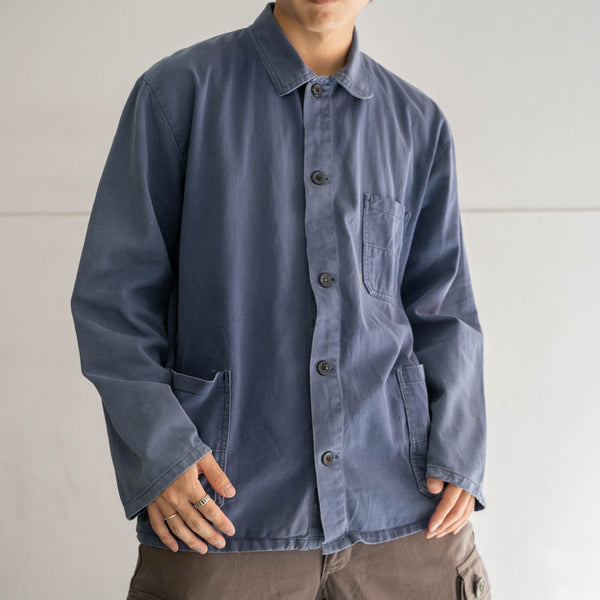 1980s Germany faded blue work jacket