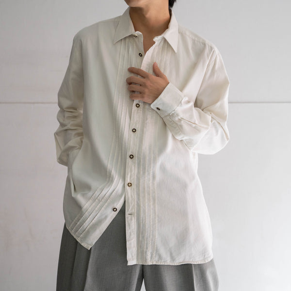 around 1990s Europe off white tyrolean l/s shirt