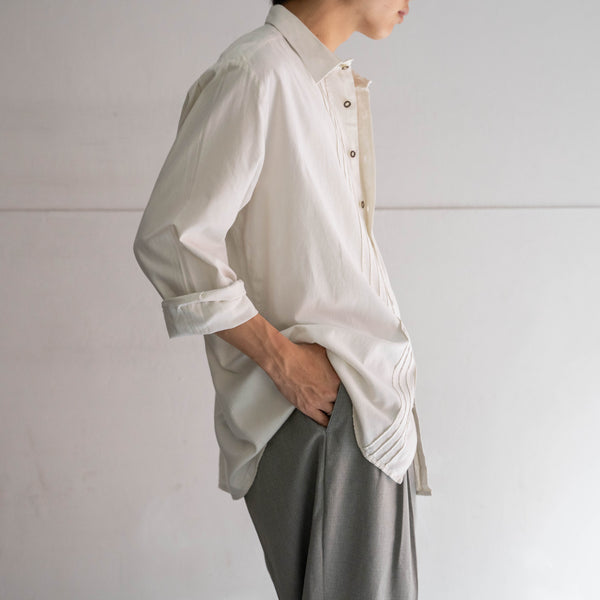 around 1990s Europe off white tyrolean l/s shirt