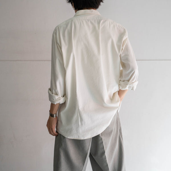 around 1990s Europe off white tyrolean l/s shirt
