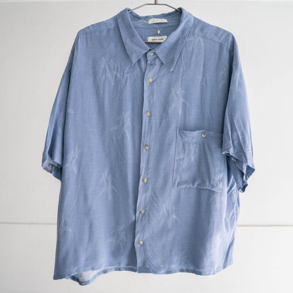 1990s piere cardin all rayon short sleeve shirt