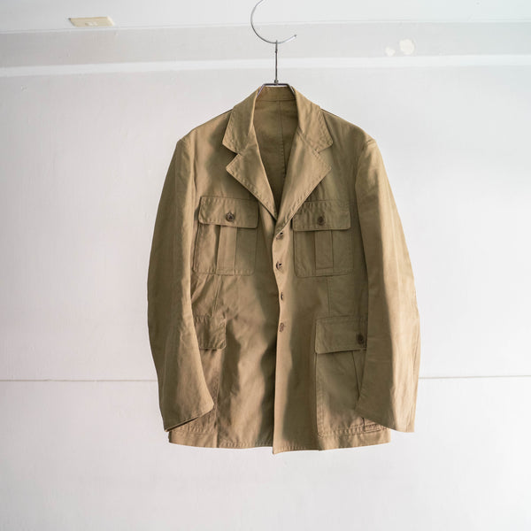 1960-70s italian military safari jacket