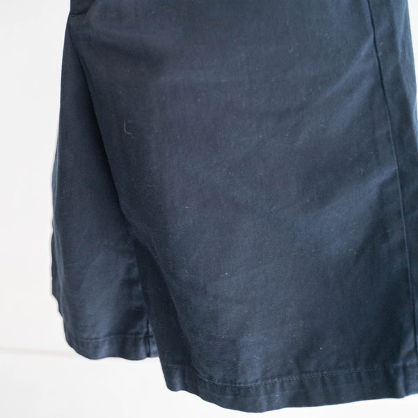 2000s Ralph Lauren dark navy color chino shorts