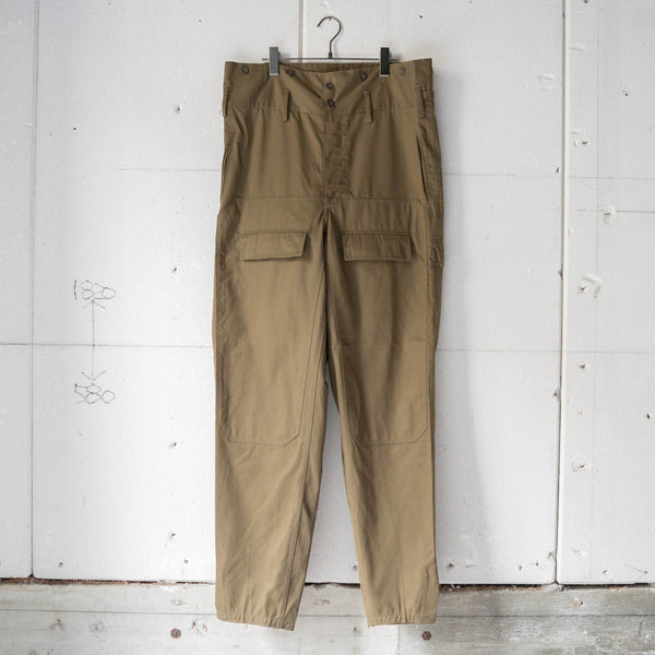 1980s Czech military tankers pants 'dead stock’