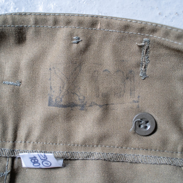 1980s Czech military tankers pants 'dead stock’