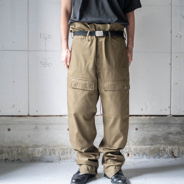 1980s Czech military tankers pants 'dead stock’