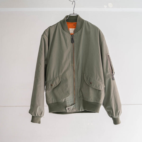 1970-80s Italian military flight jacket with liner 'dead stock'