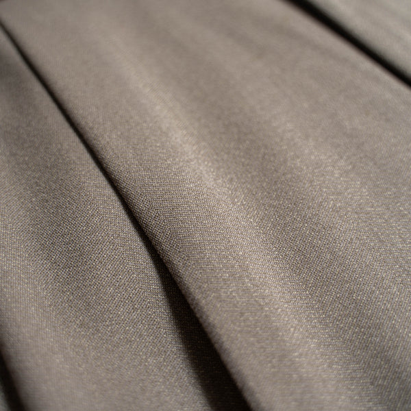 1990s Japan vintage khaki brown 2 tuck wool slacks