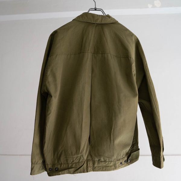 around 1970s Italian military raglan sleeve short jacket