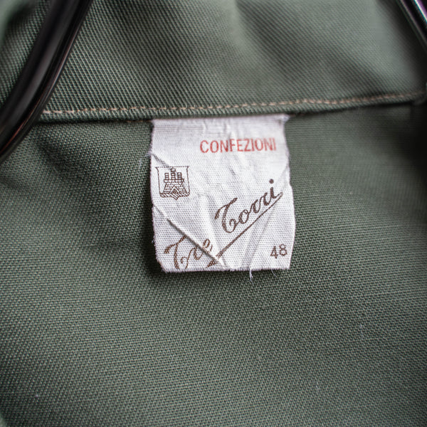 1980s Italy green hunting short jacket 'mint condition'