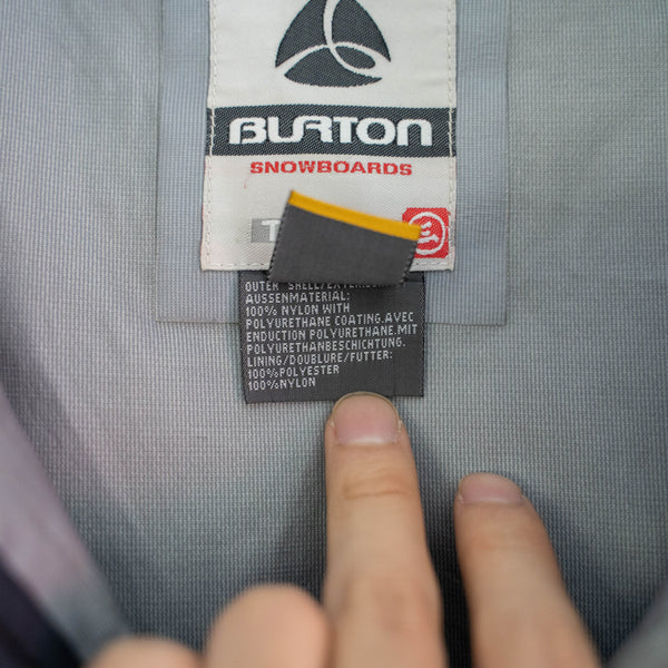 1990s navy × gray short tech gimmick jacket
