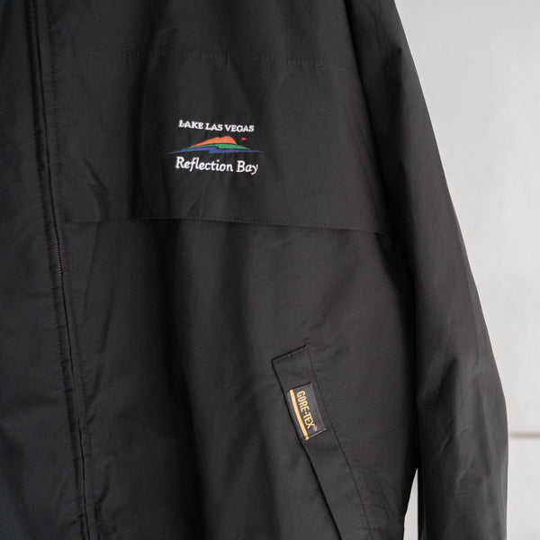 2000s USA black short blouson -goretex-