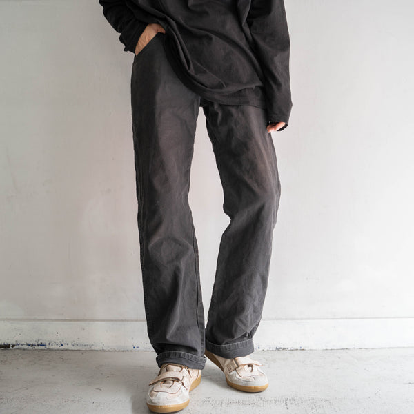2000s Dickies black straight work pants