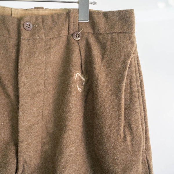 1950-60s French military m52 wool pants "size45"