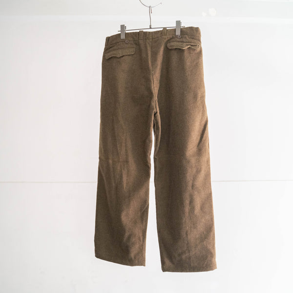 1950-60s French military m52 wool pants "size45"