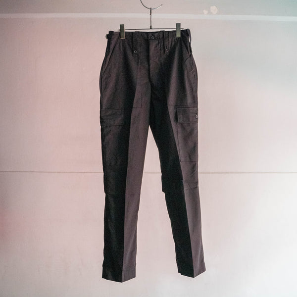 1990s British military cargo pants 'dead stock' -original black-