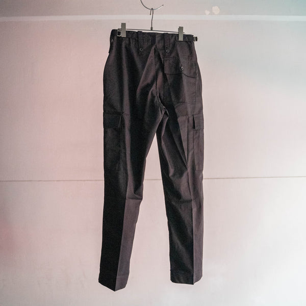 1990s British military cargo pants 'dead stock' -original black-