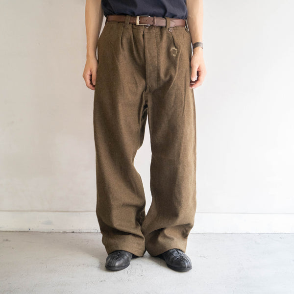 1950-60s French military m52 wool pants "size45"