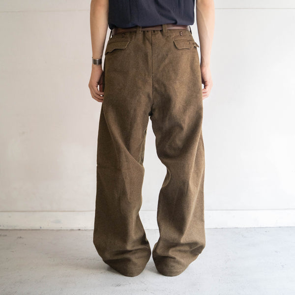 1950-60s French military m52 wool pants "size45"