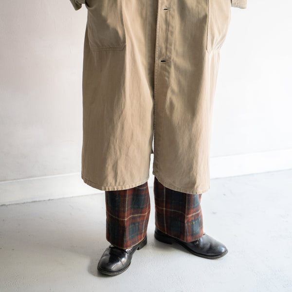 around 1950s Germany? cotton×satin work coat