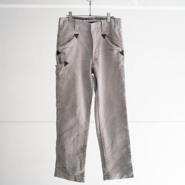 around 1970s Germany elephantskin logger pants