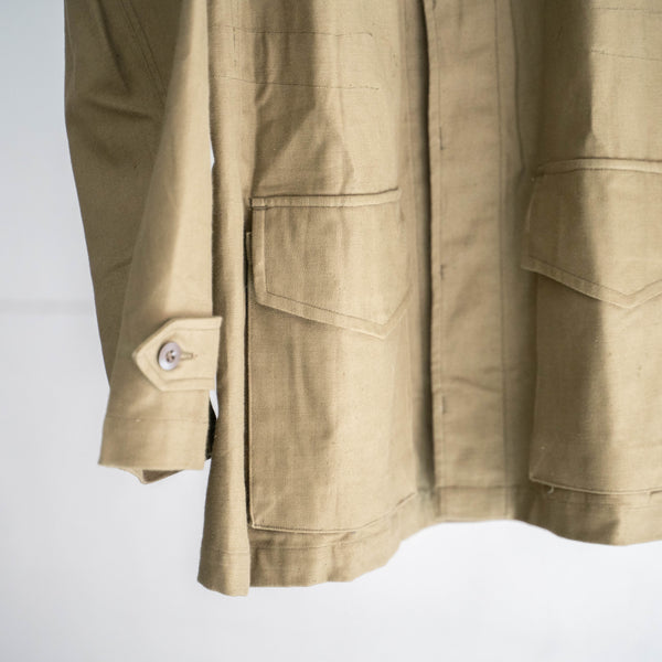 ×TOMYMADE remake 1940-50s french military m47 field jacket 'dead stock'