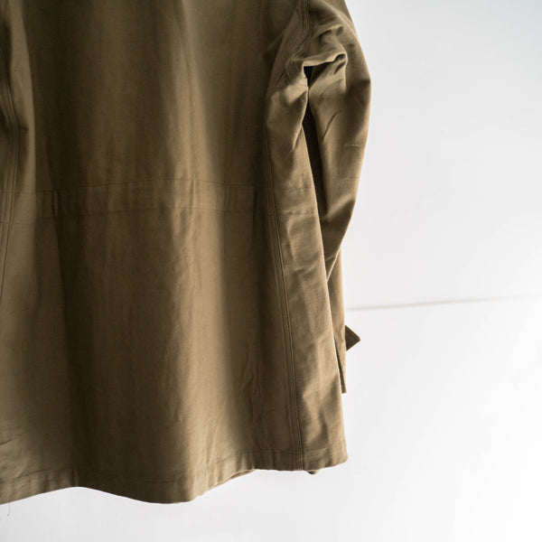 ×TOMYMADE remake 1940-50s french military m47 field jacket 'dead stock'