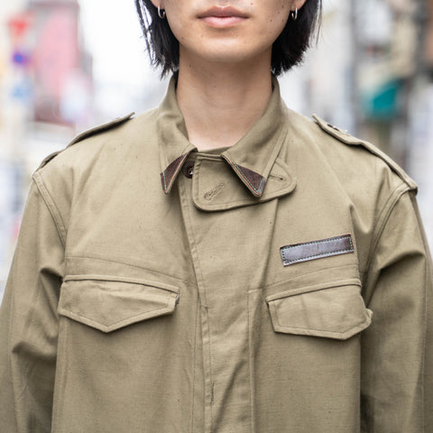 ×TOMYMADE remake 1940-50s french military m47 field jacket 'dead stock'