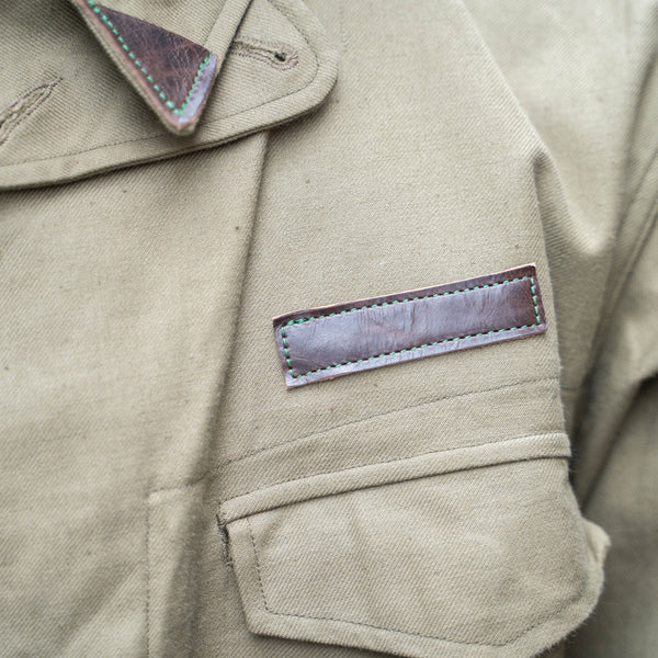 ×TOMYMADE remake 1940-50s french military m47 field jacket 'dead stock'