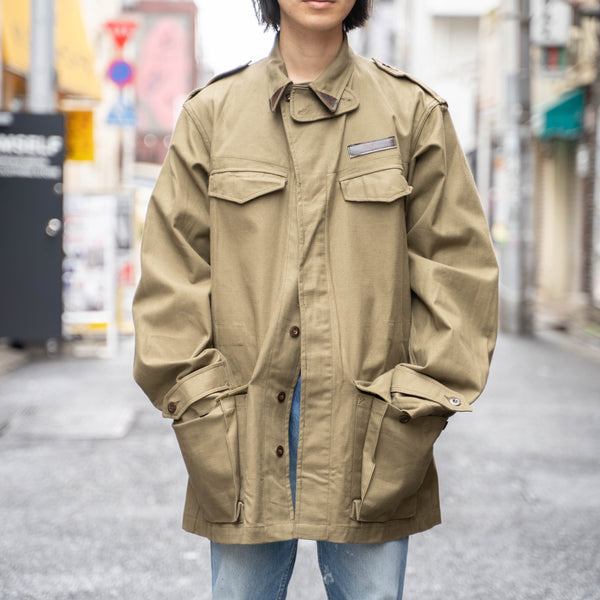 ×TOMYMADE remake 1940-50s french military m47 field jacket 'dead stock'