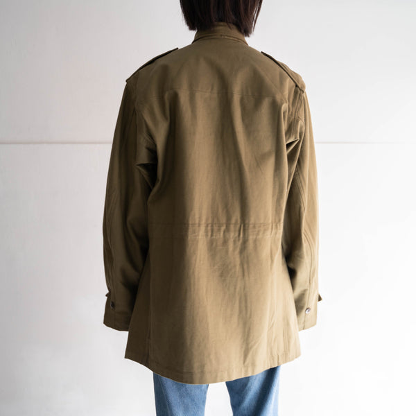 ×TOMYMADE remake 1940-50s french military m47 field jacket 'dead stock'